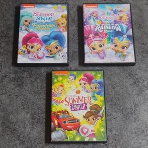 Nickelodeon Shimmer and Shine DVD Set - Pink, Blue, Yellow, Green